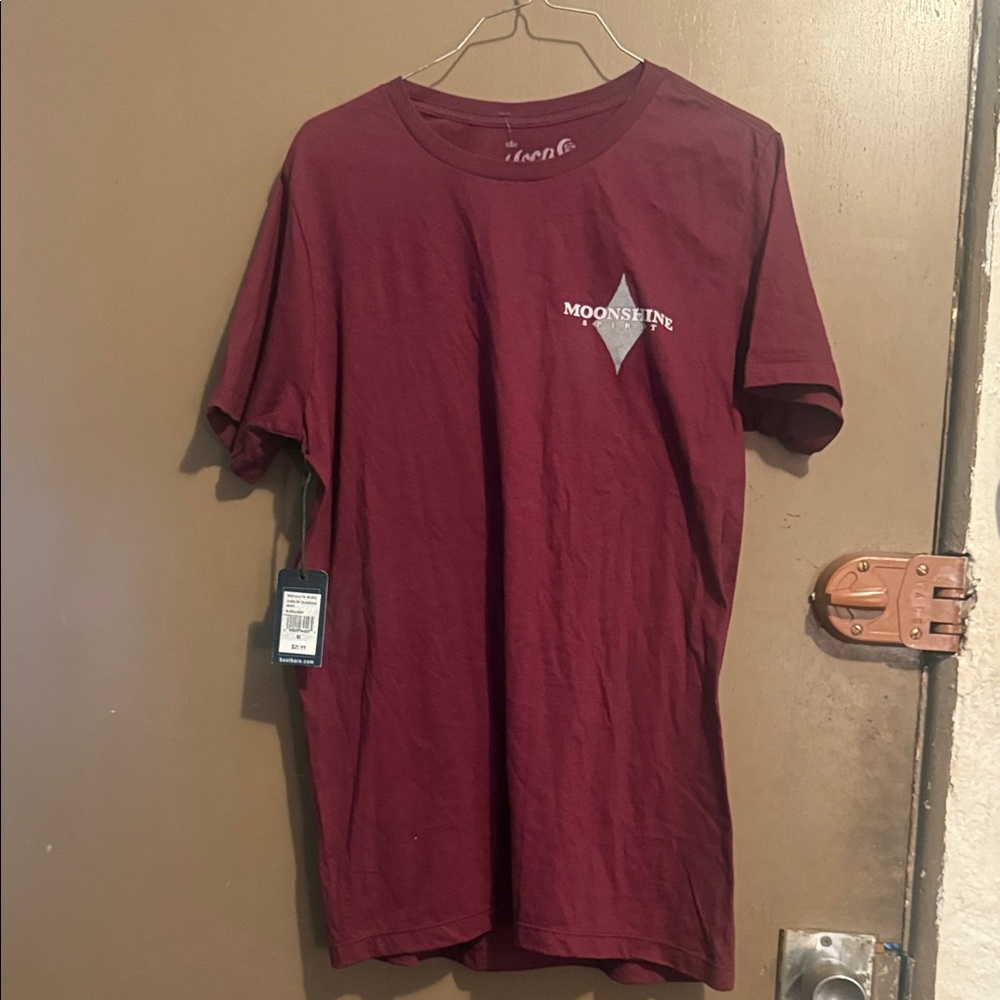 Moonshine Spirit Maroon Men's ShortSleeve  T-Shirt